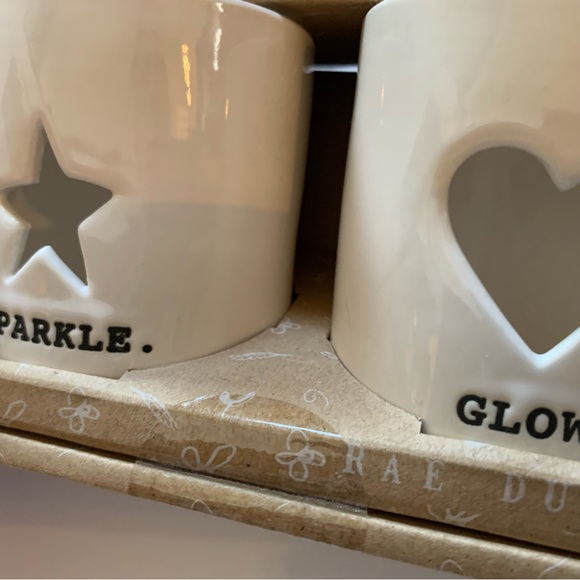 NEW in Box Rae Dunn Tealight Candle Holder Set - Picture 8 of 11